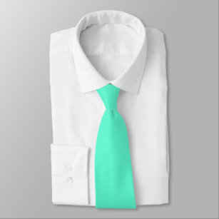 Solide Neonenmalzymne grün Krawatte