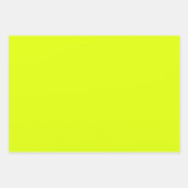 solide Neonfarben Geschenkpapier Set (Vorderseite 2)