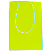 solide Neonfarben Mittlere Geschenktüte (Vorderseite)