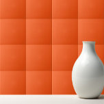 Solide Neonorange Fliese<br><div class="desc">Vollfarben neonorange Design.</div>
