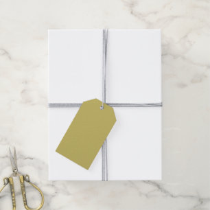 Solide Olive Geschenkanhänger