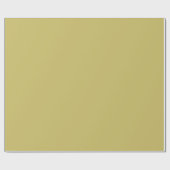 Solide Olive Geschenkpapier (Flach)