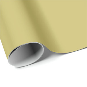 Solide Olive Geschenkpapier