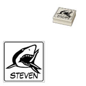Solide Rahmen & Bild - SHARK + Ideen Gummistempel (Stempel)