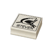 Solide Rahmen & Bild - SHARK + Ideen Gummistempel (Stempel)