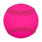 Solide Rose tief rosa Baseball (Vorderseite)