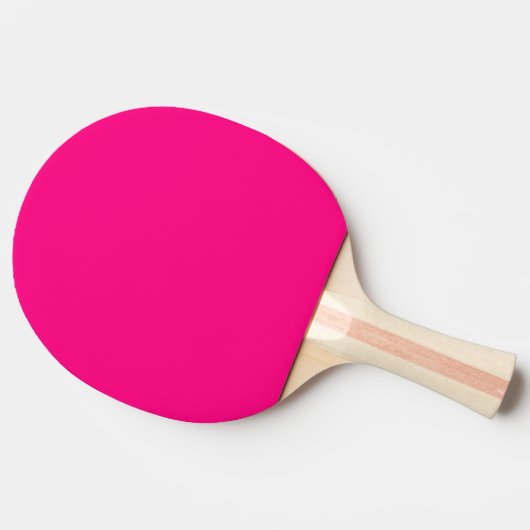 Solide Rose tief rosa Tischtennis Schläger (Seitenansicht)