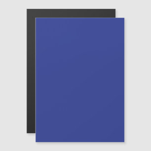 Solide tiefblaue Kulisse Boldes minimalistisches Magneteinladung