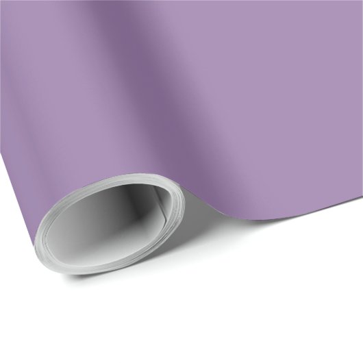 Solide, trübe lila violette Farbe Geschenkpapier (Rolleneckpunkt)