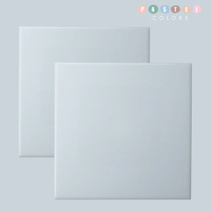 Solide weiche Himmel leichte Pastell-Babyblau-Weiß Fliese