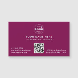 Solide Wine Magnetic Card mit Ihrer Info Magnetkarte