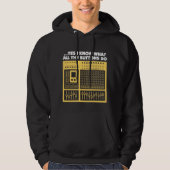 Solider Audioingenieur - Musik DJ-Turntable Hoodie (Vorderseite)