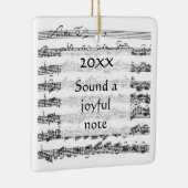 Solider froher Anmerkung Bach Keramikornament (Rechts)