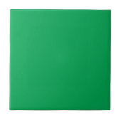 Solider grüner Hintergrund Fliese (Vorderseite)