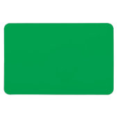 Solider grüner Hintergrund  Magnet (Horizontal)