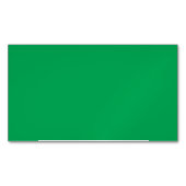 Solider grüner Hintergrund  Magnetische Visitenkarte (Vorderseite)