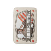 Solider Guardian of Freedom Badematte (Vorderseite Vertikal)