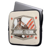 Solider Guardian of Freedom Laptopschutzhülle (Vorderseite Links)