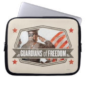 Solider Guardian of Freedom Laptopschutzhülle (Vorderseite)