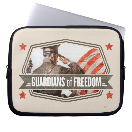 Solider Guardian of Freedom Laptopschutzhülle (Vorderseite)
