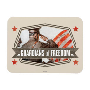 Solider Guardian of Freedom Magnet
