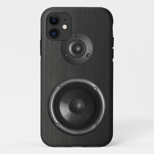 Solider Lautsprecher-lustige Musik Case-Mate iPhone Hülle (Rückseite)