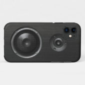 Solider Lautsprecher-lustige Musik Case-Mate iPhone Hülle (Rückseite (Horizontal))