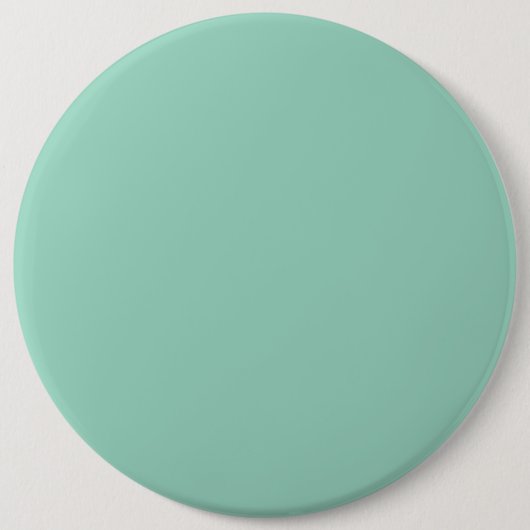 Solider mintgrüner Hintergrund Button (Vorderseite)