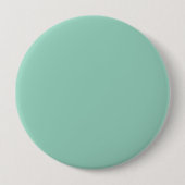 Solider mintgrüner Hintergrund Button (Vorderseite)