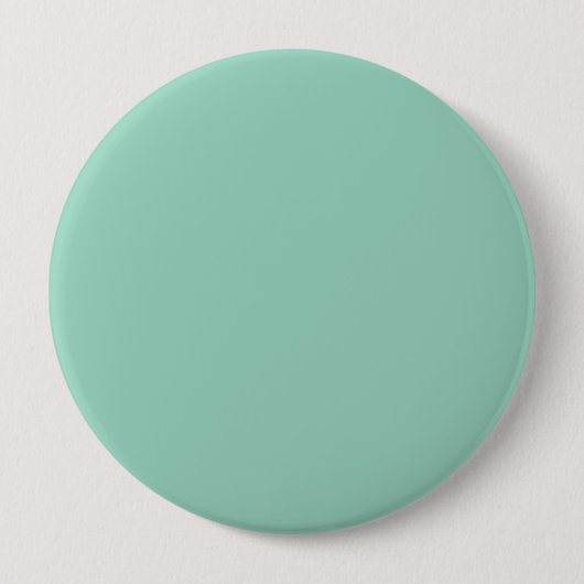 Solider mintgrüner Hintergrund Button (Vorderseite)