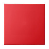 Solider roter Hintergrund Fliese (Vorderseite)