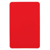 Solider roter Hintergrund Magnet (Vertikal)