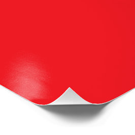 Solider roter Hintergrund Poster