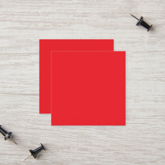 Solider roter Hintergrund Telefonnummerkarte (Vorderseite/Rückseite Beispiel)
