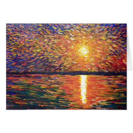 Solider Sonnenaufgang