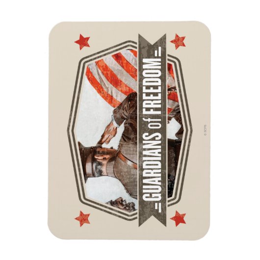 Solider Wächter der Freiheit Magnet (Vertikal)