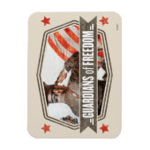 Solider Wächter der Freiheit Magnet (Vertikal)