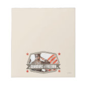 Solider Wächter der Freiheit Notizblock (Vorderseite)