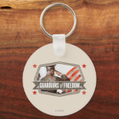 Solider Wächter der Freiheit Schlüsselanhänger (Vorderseite)