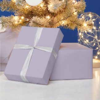 Solides altes Lavendel staubiges Purpur Geschenkpapier