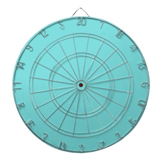Solides Aquamarin-Dartboard Dartscheibe (vorne)
