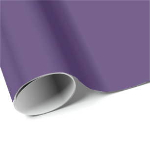 Solides Dunkelviolett Geschenkpapier