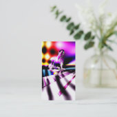 Solides FX - Musiker Visitenkarte (Stehend Vorderseite)