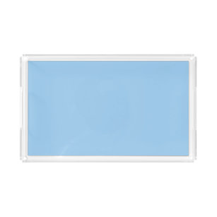Solides Pulver hellblass Baby blau Acryl Tablett