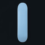 Solides Pulver hellblass Baby blau Skateboard<br><div class="desc">Solid Farbe Pulver helles blass Baby Blue Design.</div>