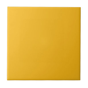 Solides Safrangelb / Gold Fliese