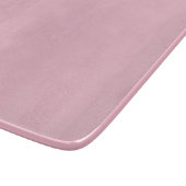 Solides Soft Blush Pink Schneidbrett Schneidebrett (Ecke)