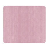 Solides Soft Blush Pink Schneidbrett Schneidebrett (Vorderseite)