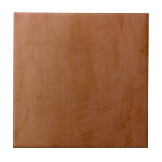 Solides Tangerine Fliese (Vorderseite)