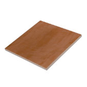 Solides Tangerine Fliese (Seite)